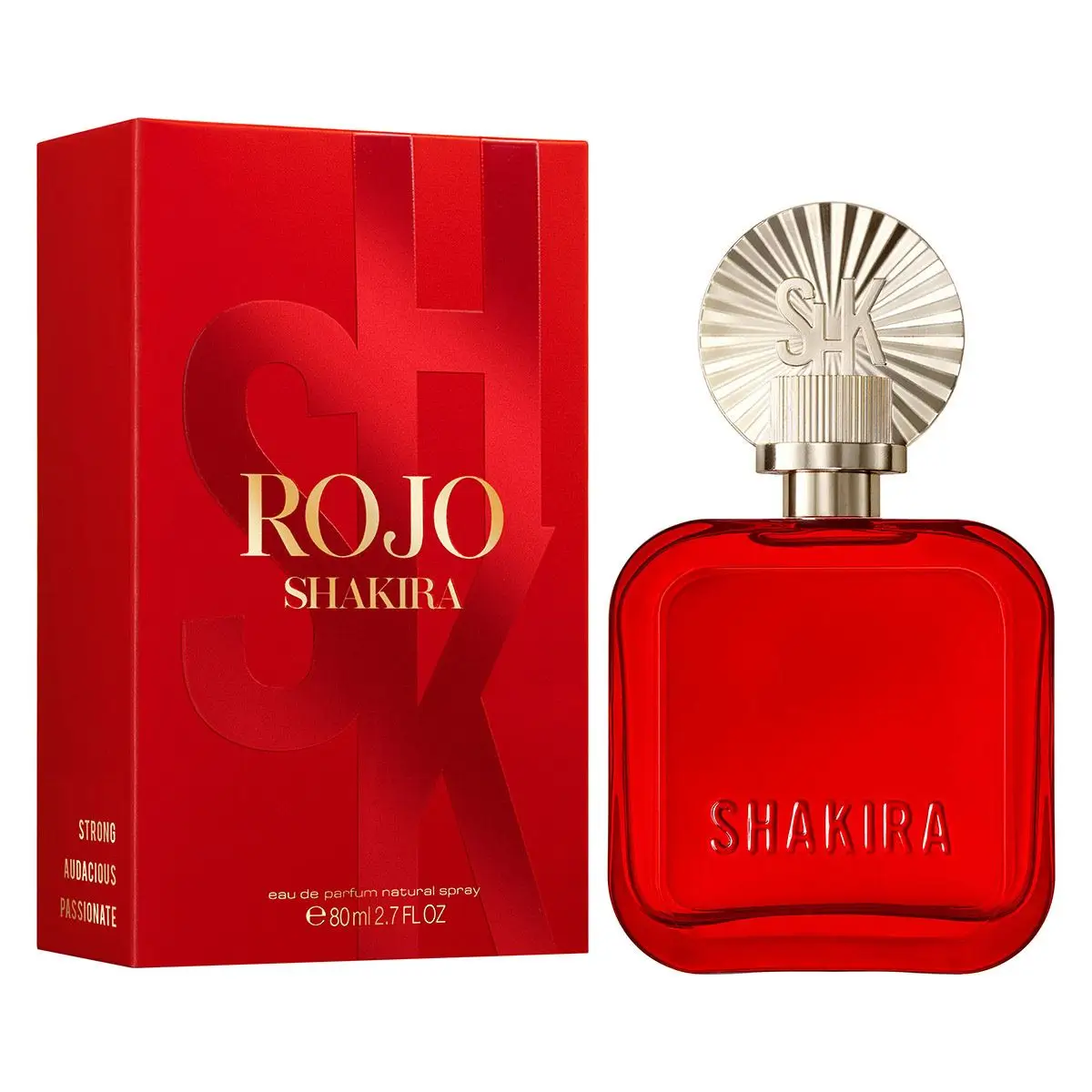 8411061058183_2 Shakira Rojo (EDP) 80ml - Imagen 1